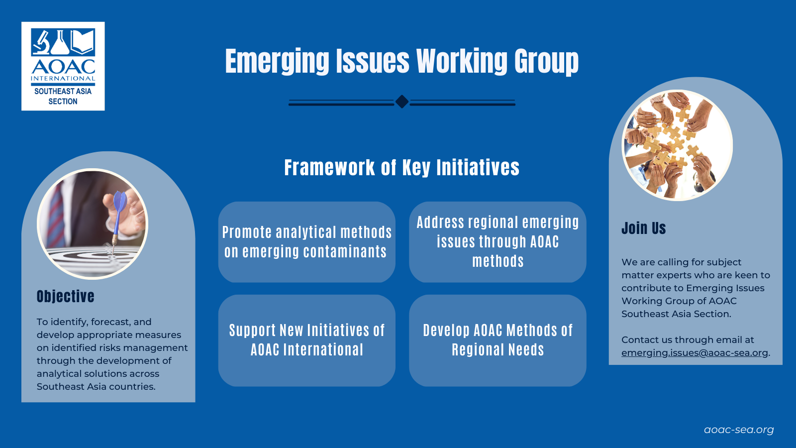 Emerging Issues – AOAC Southeast Asia